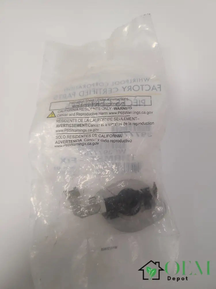 BRAND NEW Whirlpool Dryer High Limit Thermostat L50-80 Fits (397776) WP3977767