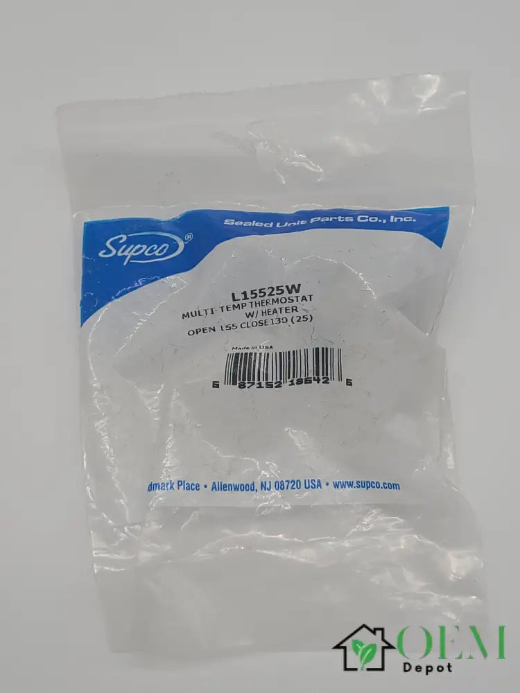 BRAND NEW Whirlpool Dryer Thermostat L15525W