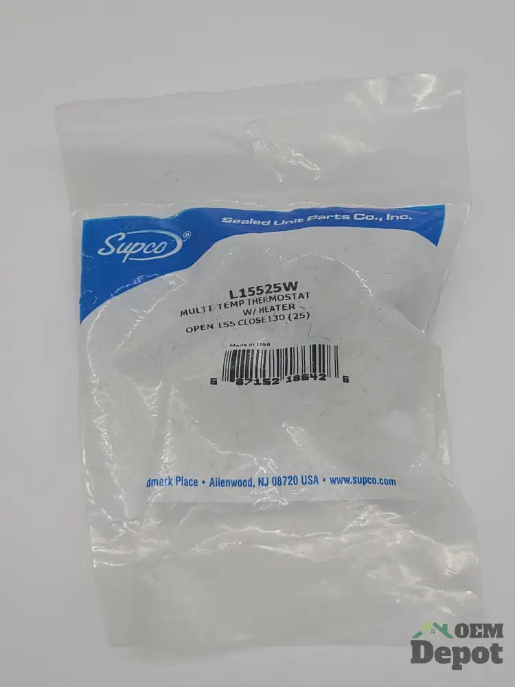 Thermostat de sécheuse Whirlpool L15525W TOUT NEUF
