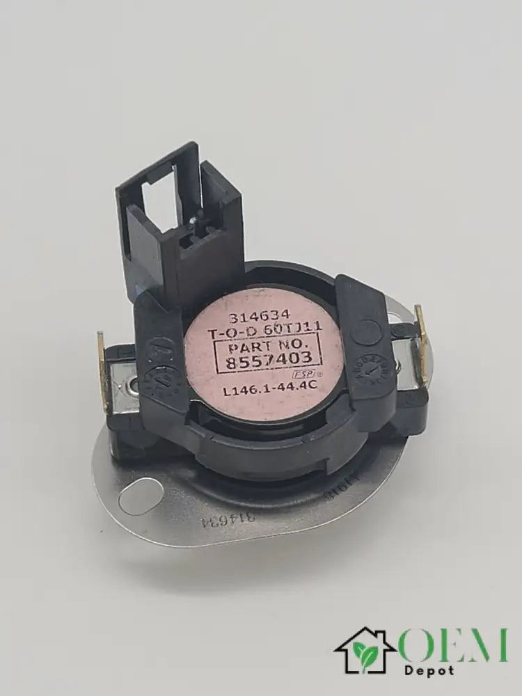 BRAND NEW Whirlpool Kenmore Dryer Cut-Off Thermostat 8557403