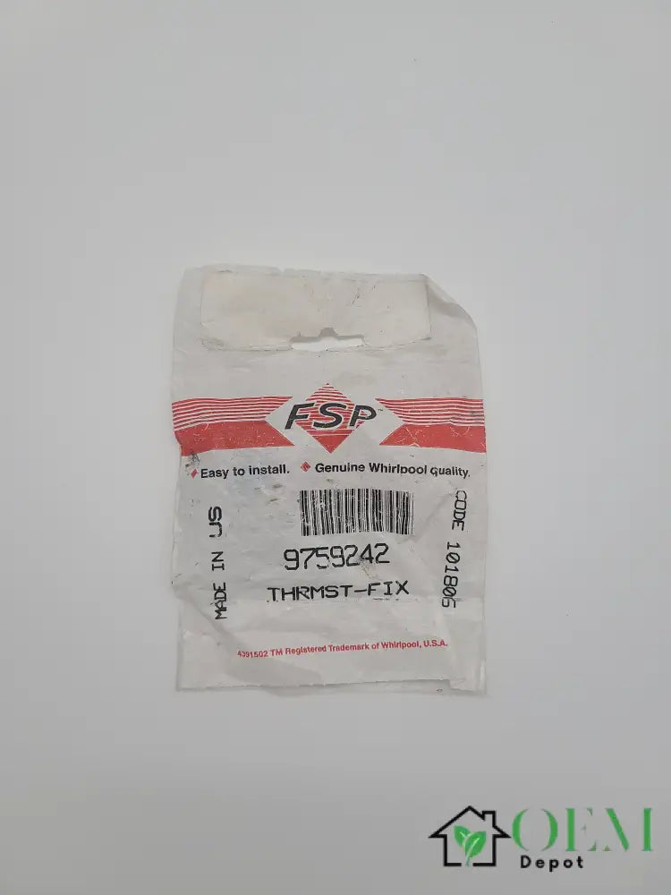 BRAND NEW Whirlpool KitchenAid Oven Thermostat Thermal Fuse 9759242