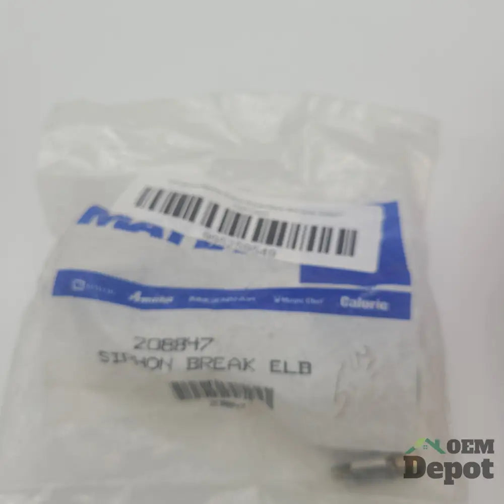 Coude de siphon pour lave-linge Whirlpool neuf avec collier 208847