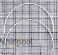 Ensemble de 2 pièces de roulement pour sécheuse, neuf, 279441