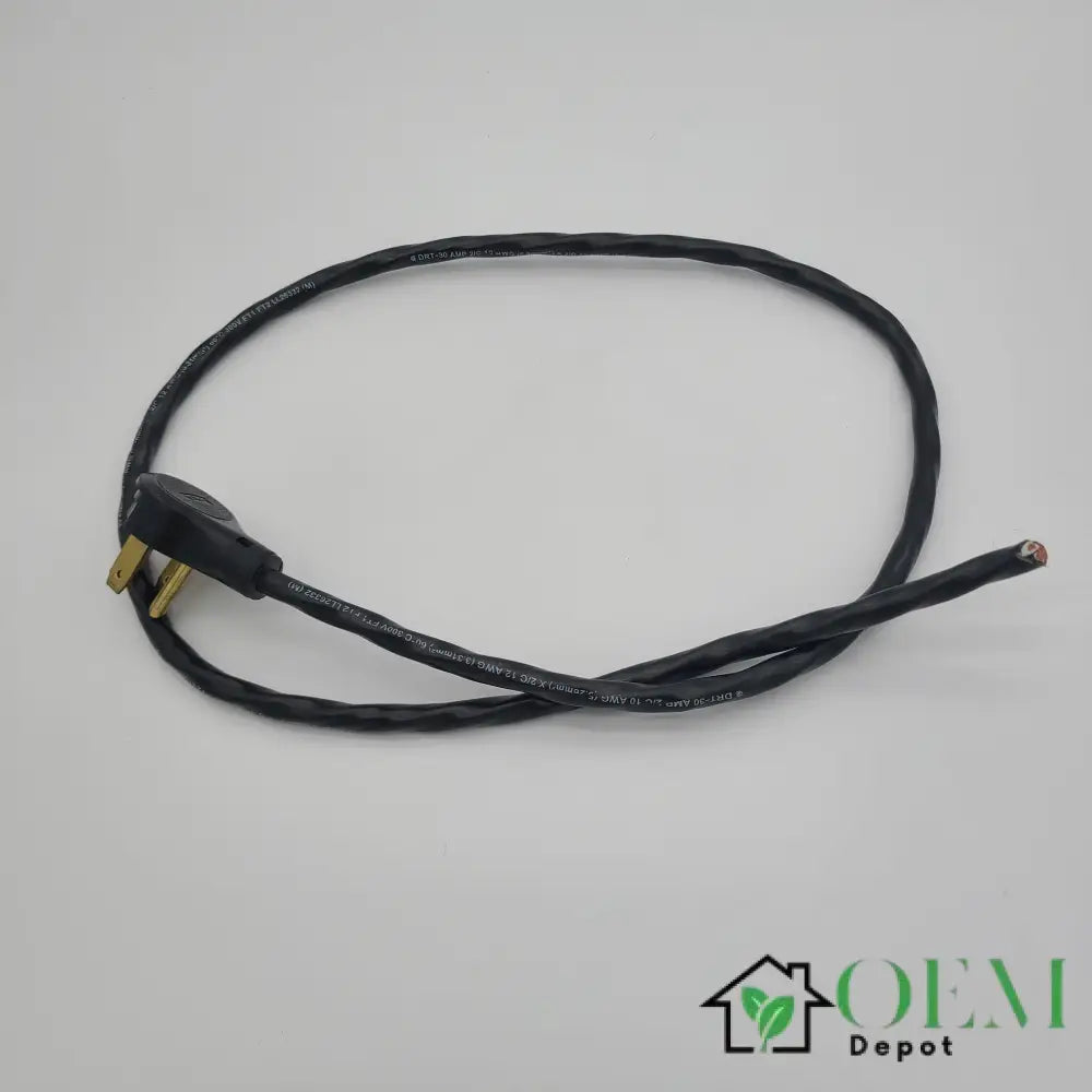 Dryer Power Cord NEMA 14-30P 4-Prong 30A 10/12 AWG 300V 60°C Heavy Duty