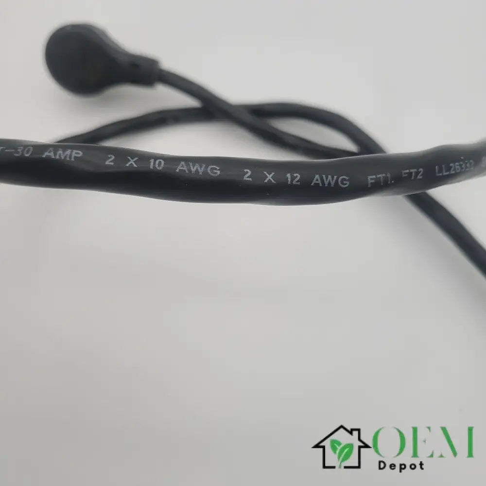 Dryer Power Cord NEMA 14-30P 4-Prong 30A 10/12 AWG 300V 60°C Heavy Duty