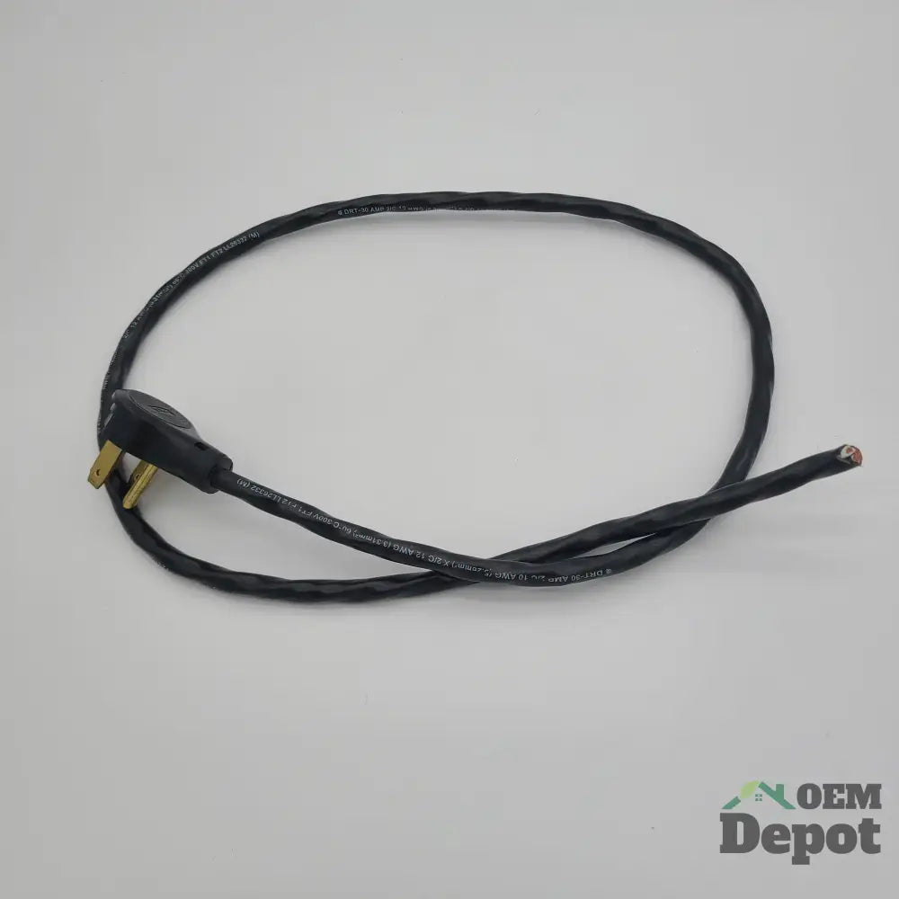 Cordon d'alimentation pour sécheuse NEMA 14-30P à 4 broches, 30 A, 10/12 AWG, 300 V, 60 °C, usage intensif