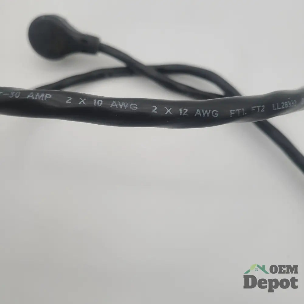 Cordon d'alimentation pour sécheuse NEMA 14-30P à 4 broches, 30 A, 10/12 AWG, 300 V, 60 °C, usage intensif