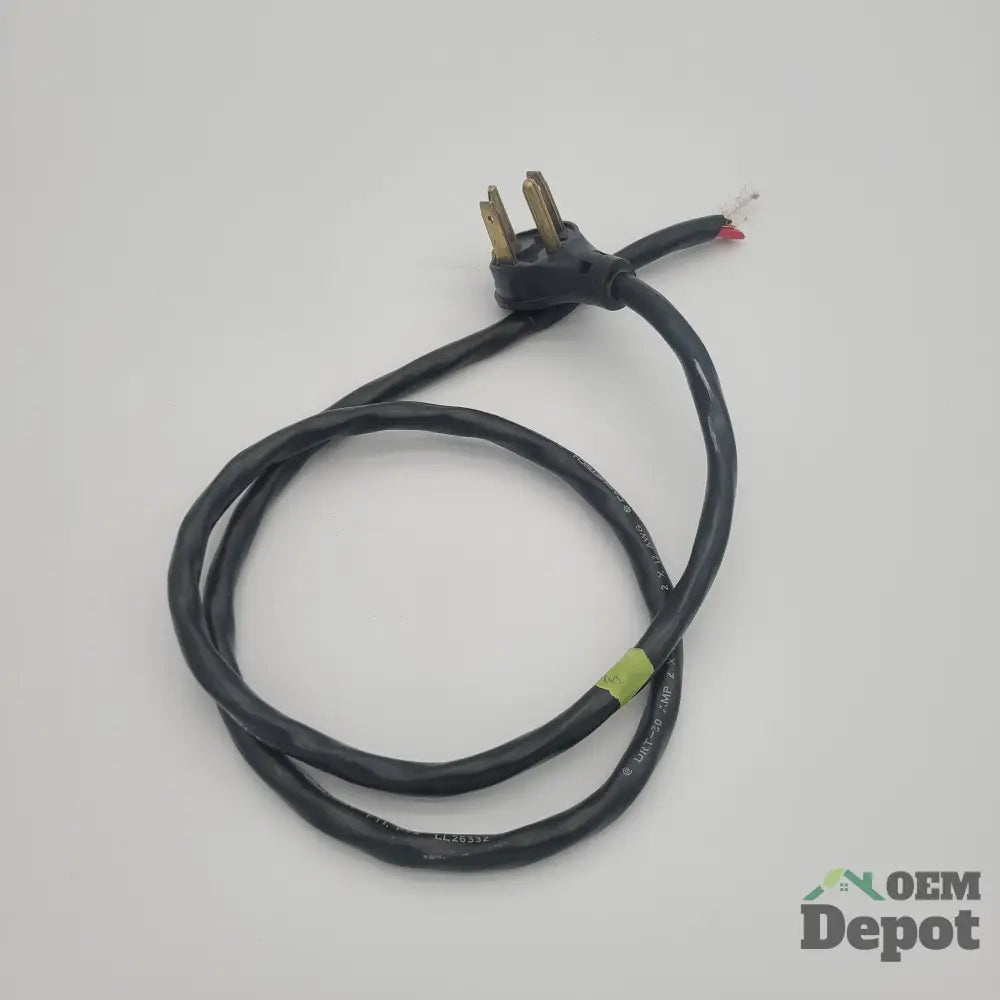 Cordon d'alimentation pour sécheuse NEMA 14-30P à 4 broches, 30 A, 10/12 AWG, 300 V, 60 °C, robuste