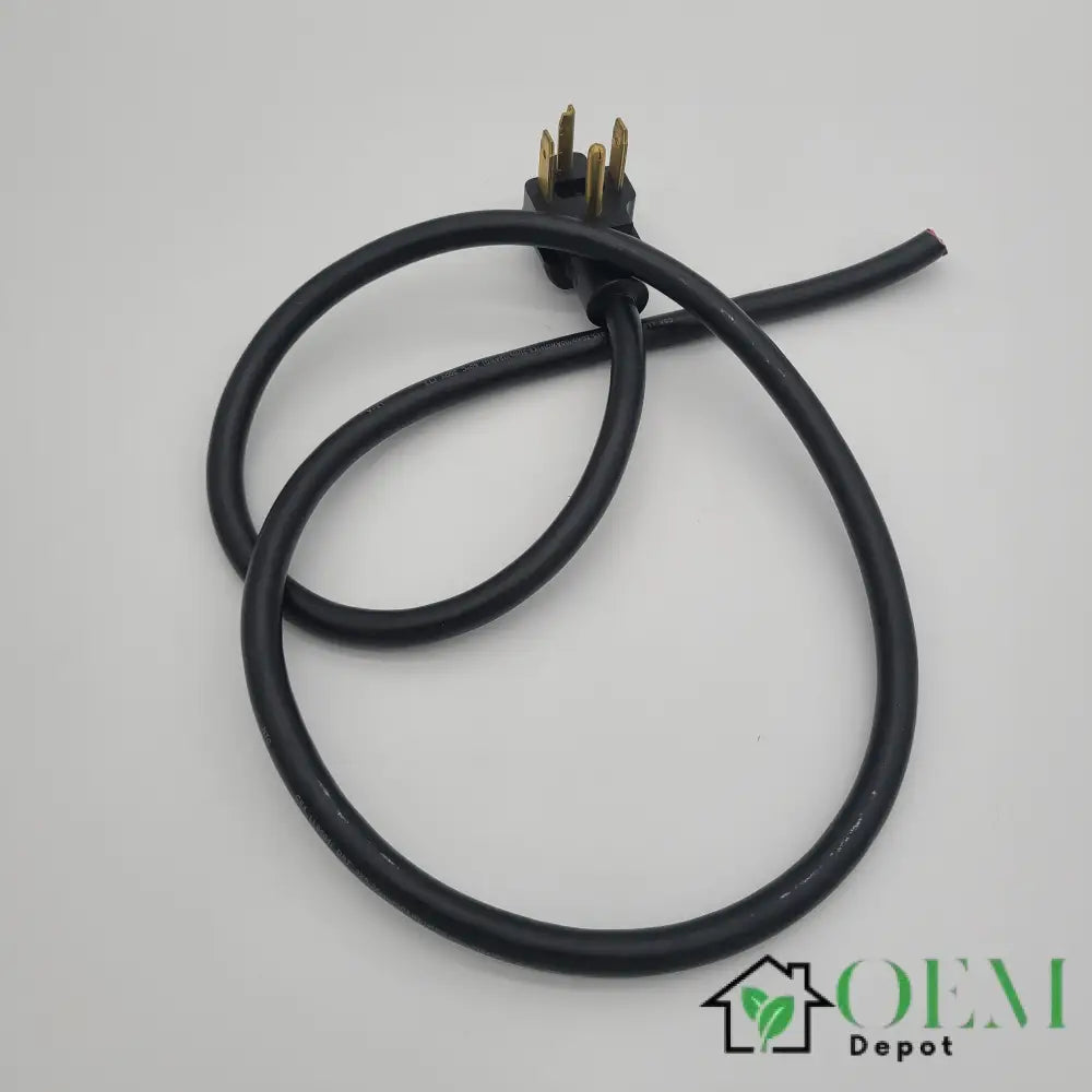 Dryer Power Cord NEMA 14-30P 4-Prong 30A 10/12 AWG 300V Heavy Duty