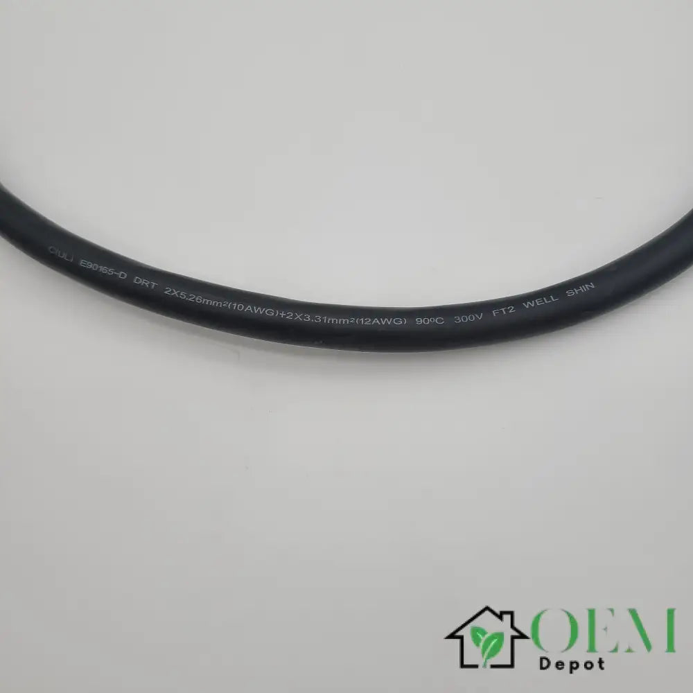 Dryer Power Cord NEMA 14-30P 4-Prong 30A 10/12 AWG 300V Heavy Duty