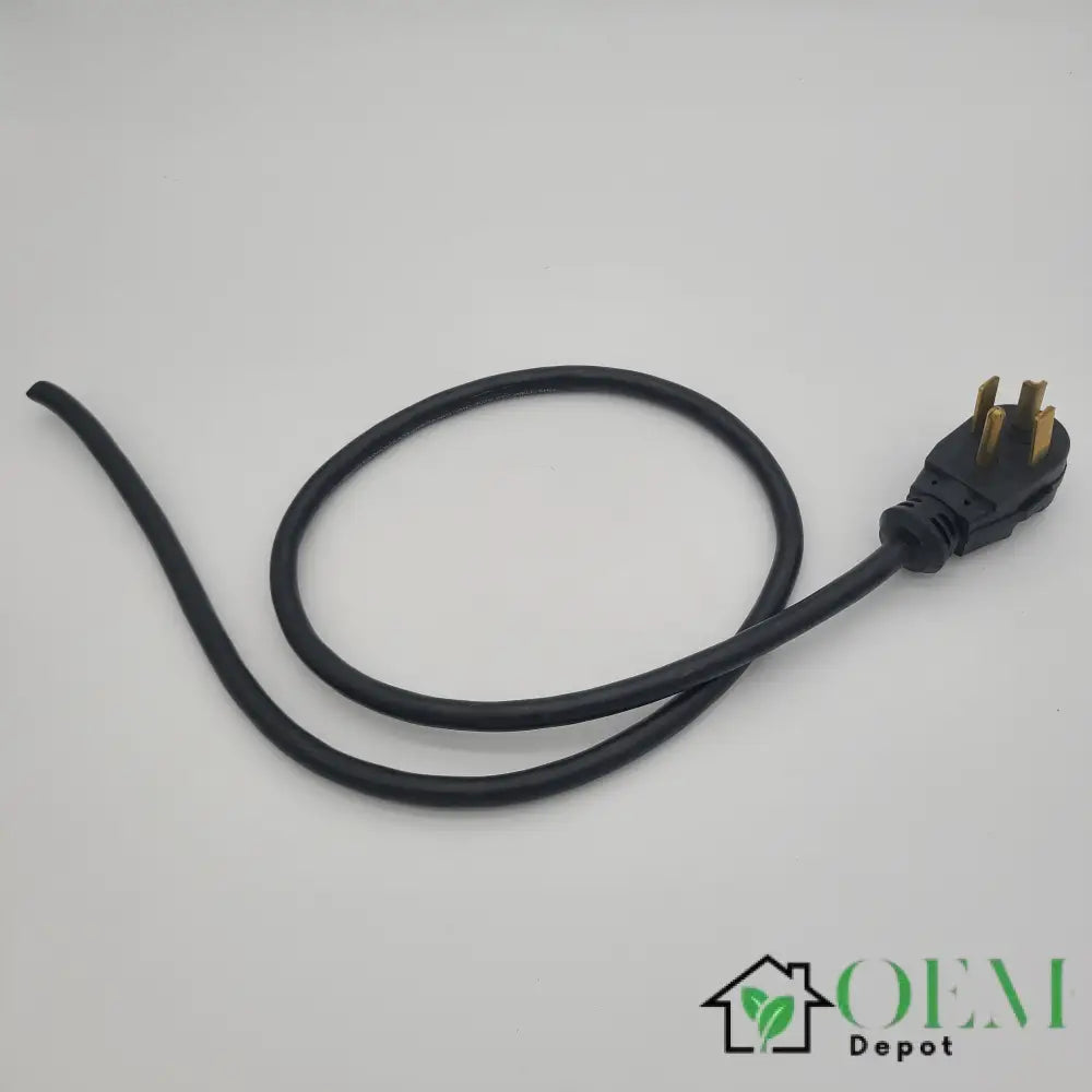 Dryer Power Cord NEMA 14-30P 4-Prong 30A 10/12 AWG 300V Heavy Duty