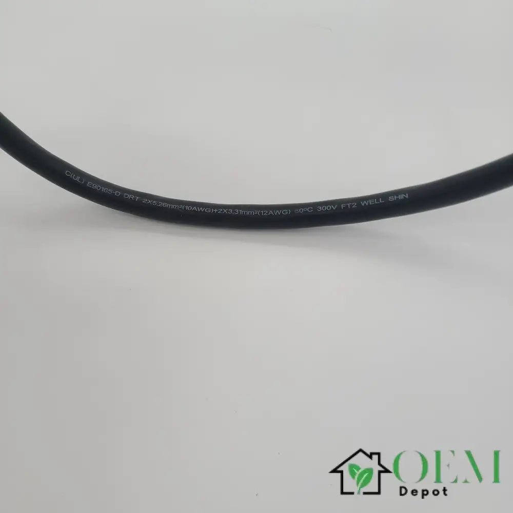 Dryer Power Cord NEMA 14-30P 4-Prong 30A 10/12 AWG 300V Heavy Duty