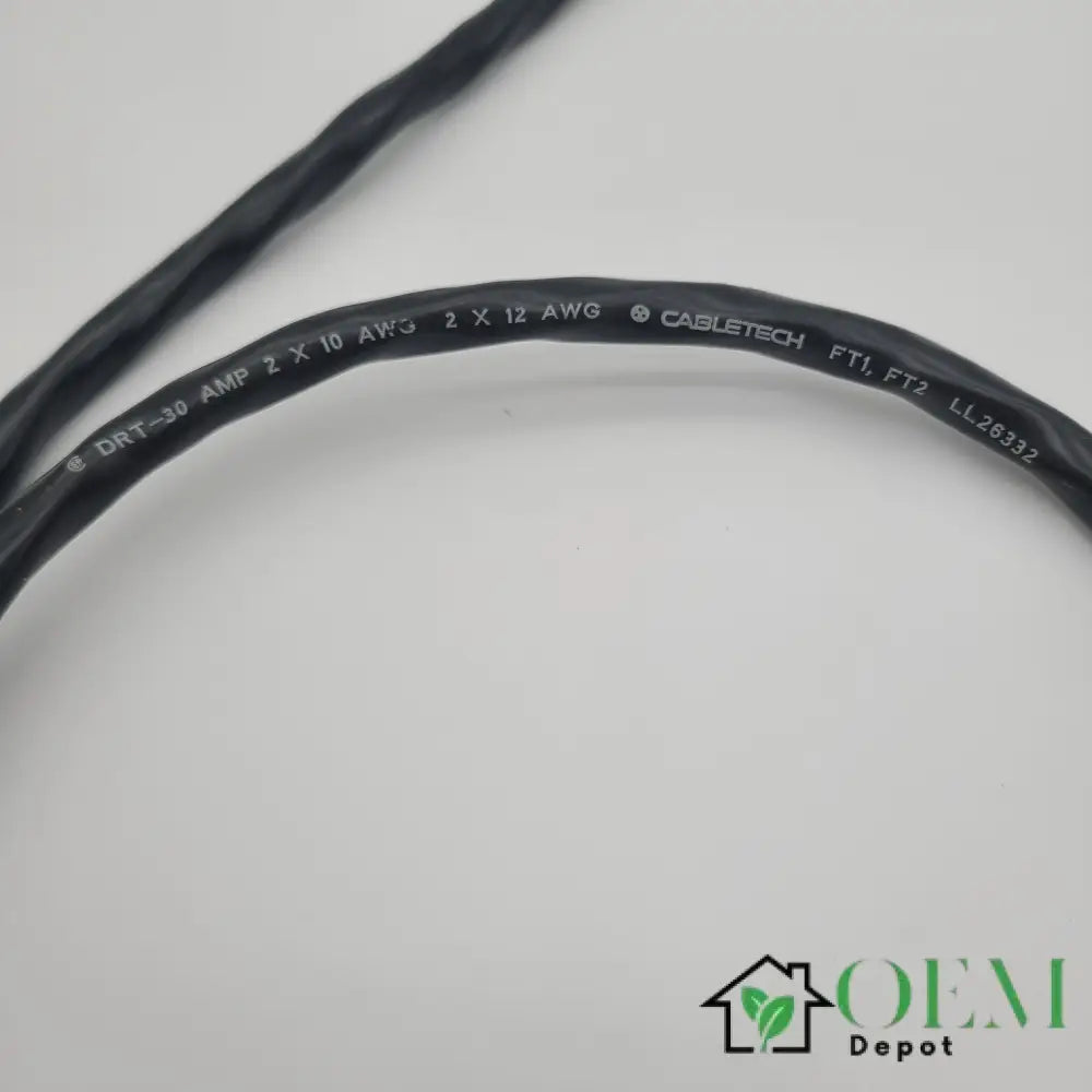 Dryer Power Cord NEMA 14-30P 4-Prong 30A 10/12 AWG 300V Heavy Duty