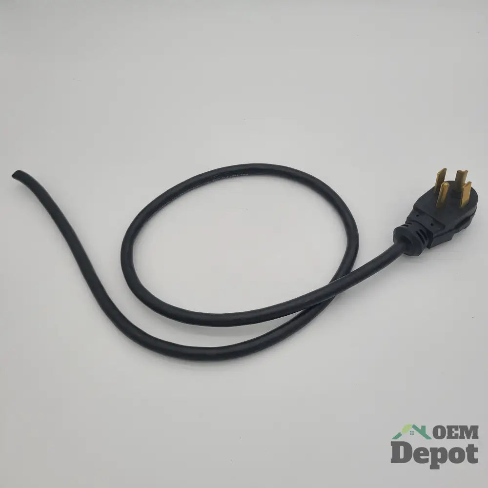 Cordon d'alimentation pour sécheuse NEMA 14-30P à 4 broches, 30 A, 10/12 AWG, 300 V, usage intensif