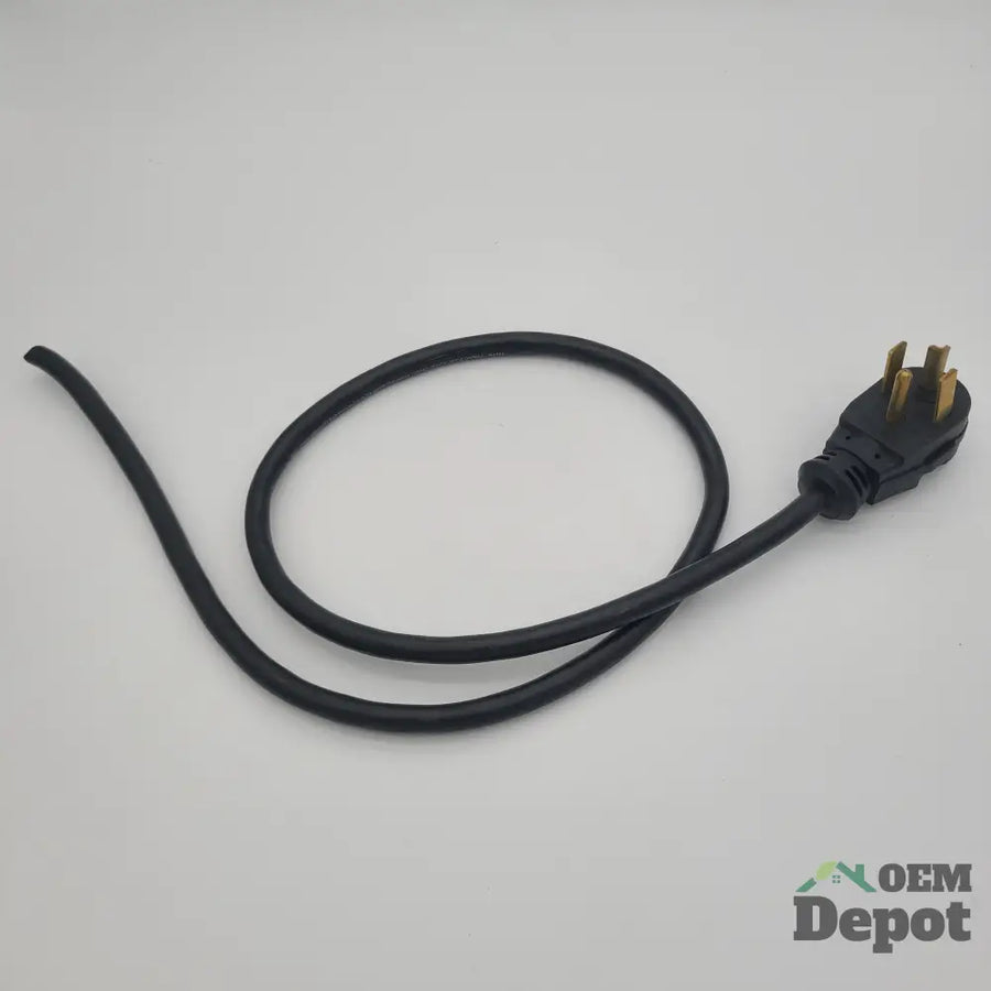Dryer Power Cord NEMA 14-30P 4-Prong 30A 10/12 AWG 300V Heavy Duty
