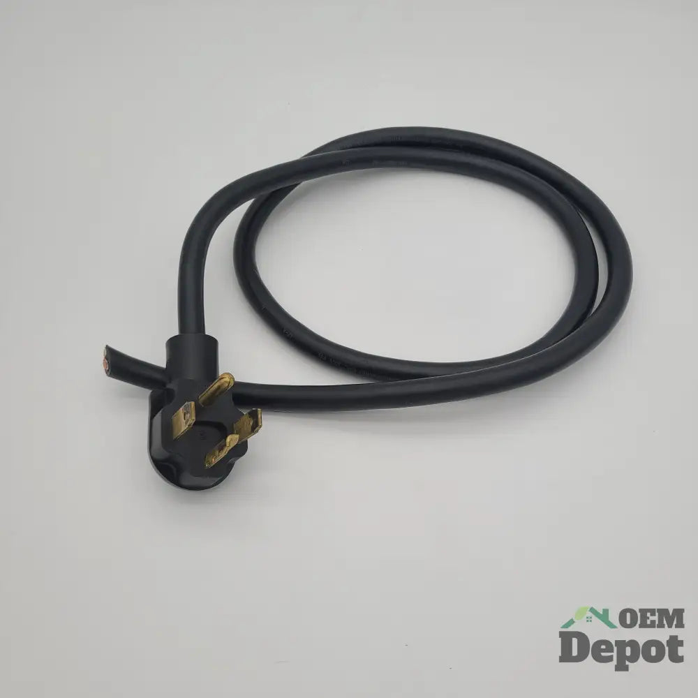 Cordon d'alimentation pour sécheuse NEMA 14-30P à 4 broches, 30 A, 10/12 AWG, 300 V, usage intensif