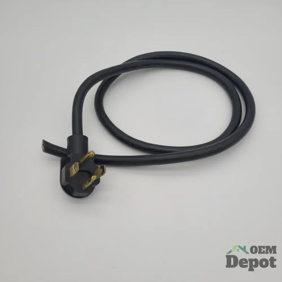 Dryer Power Cord NEMA 14-30P 4-Prong 30A 10/12 AWG 300V Heavy Duty