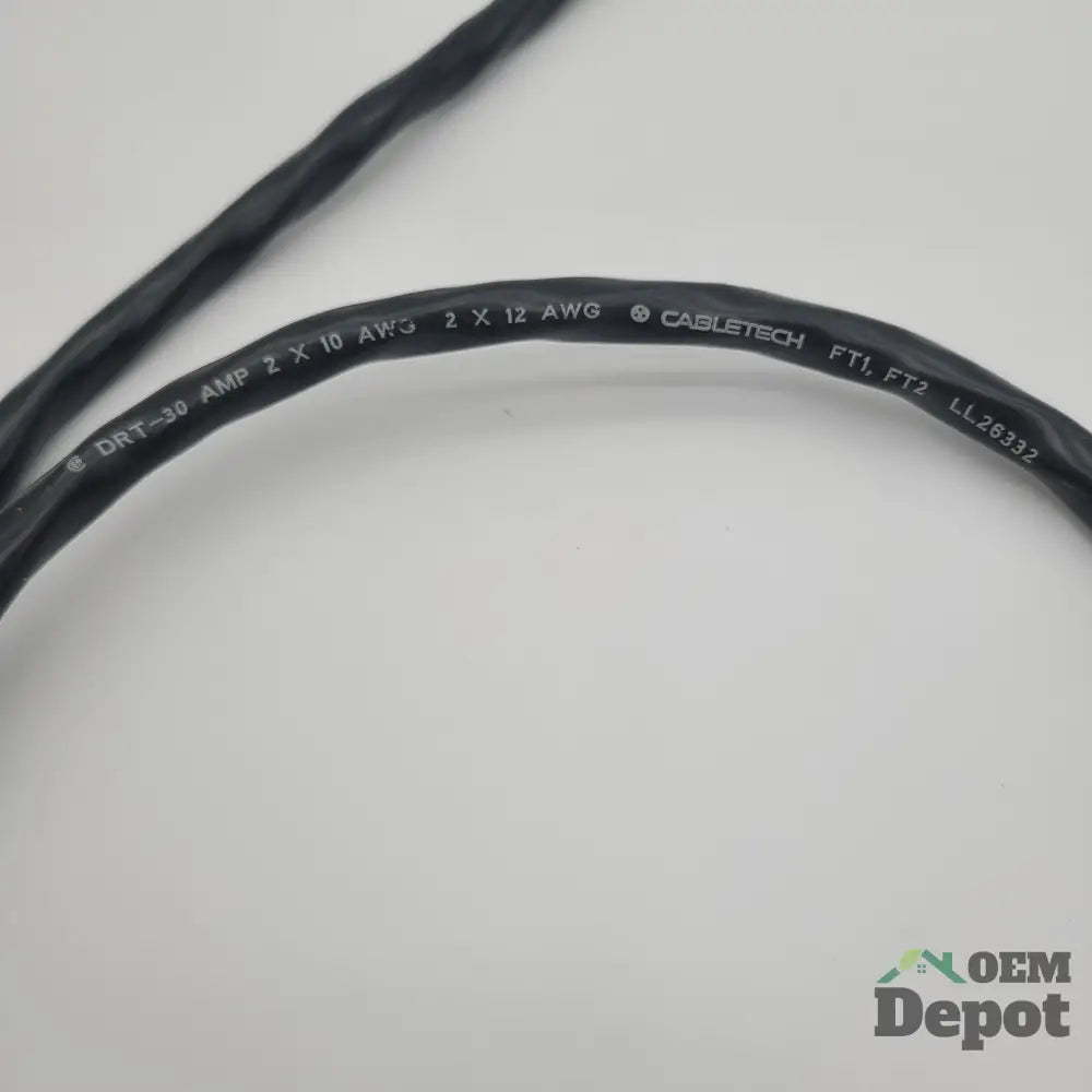 Cordon d'alimentation pour sécheuse NEMA 14-30P à 4 broches, 30 A, 10/12 AWG, 300 V, usage intensif