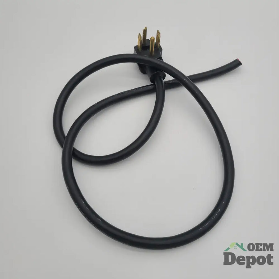 Dryer Power Cord NEMA 14-30P 4-Prong 30A 10/12 AWG 300V Heavy Duty
