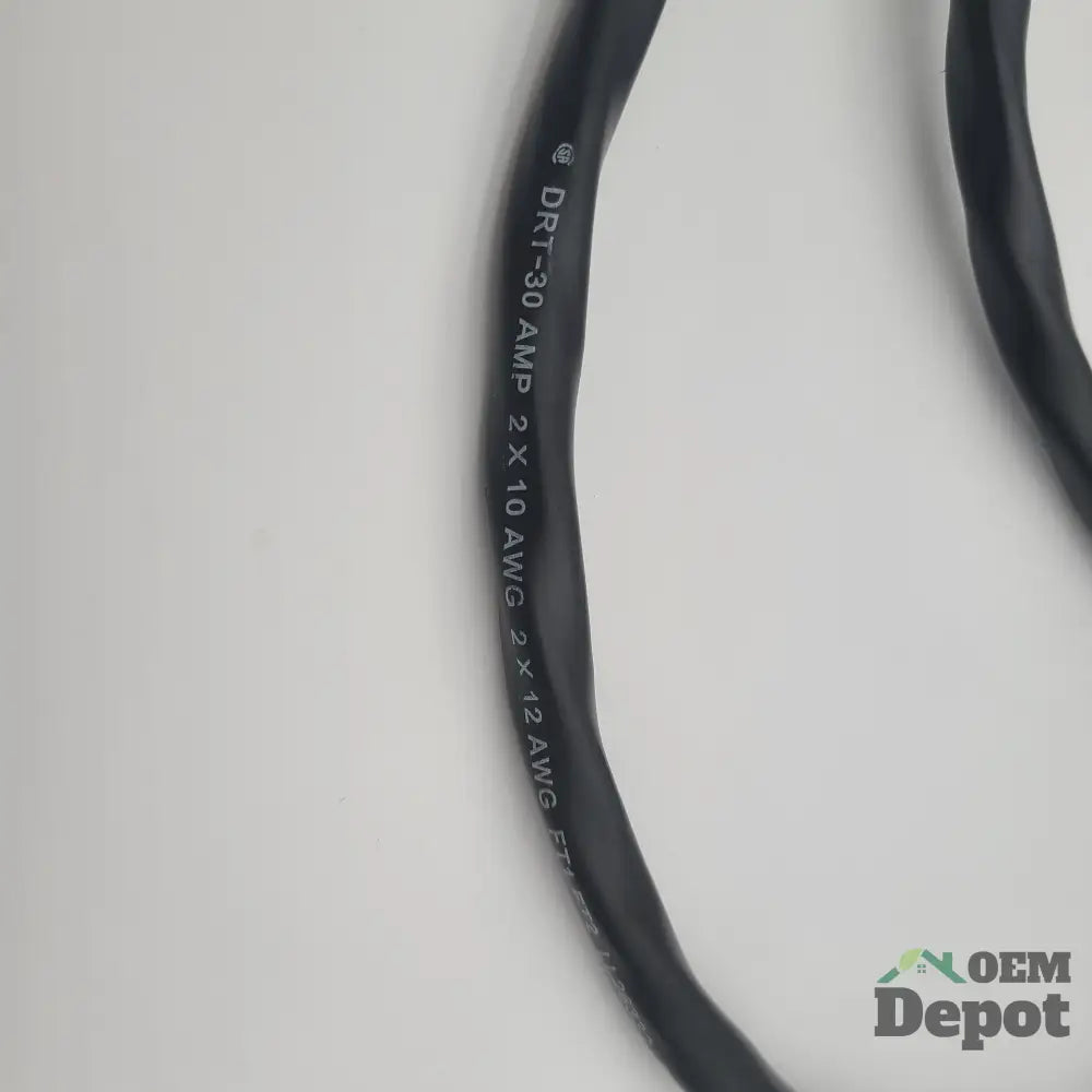 Cordon d'alimentation pour sécheuse NEMA 14-30P à 4 broches, 30 A, 10/12 AWG, 300 V, usage intensif
