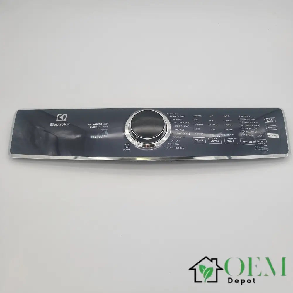 Electrolux Dryer Console Board & Knob Assembly 5304529909 5304521513