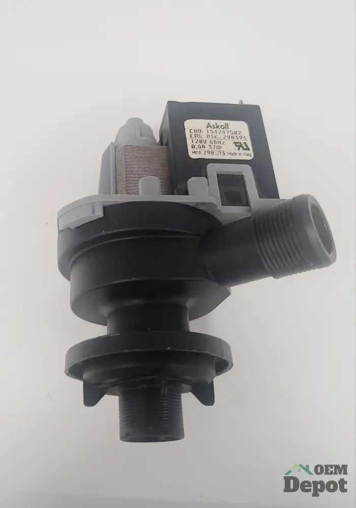 Moteur de pompe de vidange pour lave-vaisselle Frigidaire / Electrolux (Askoll 290-33) 154247502