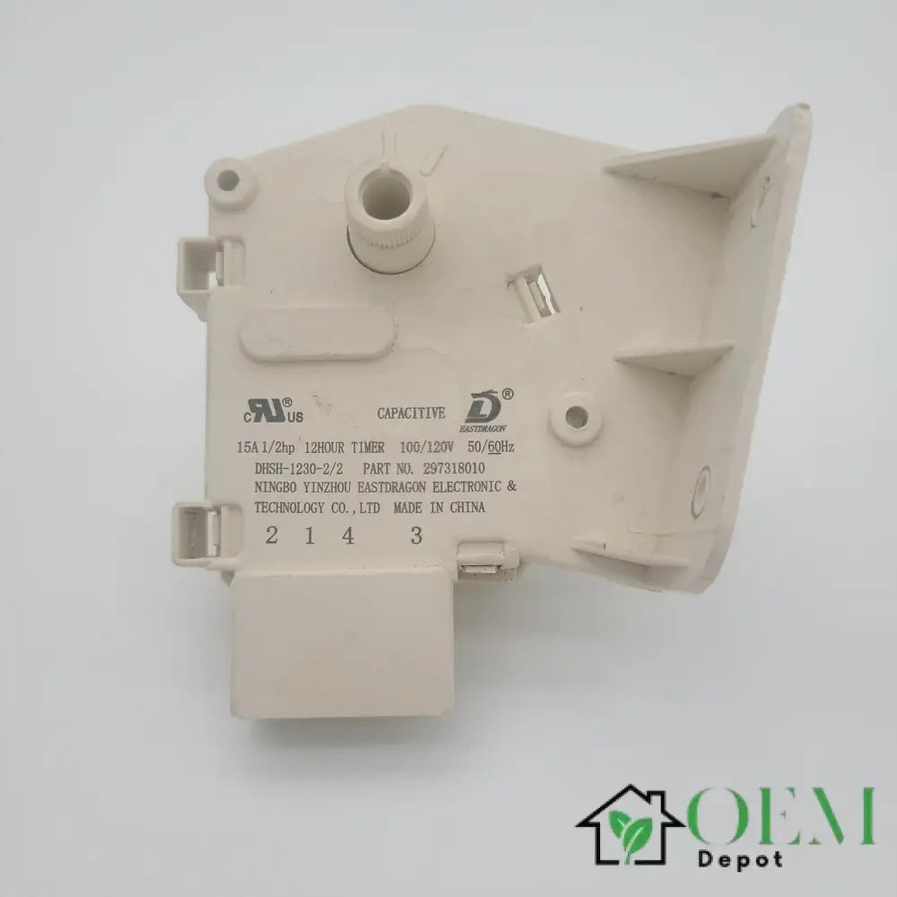 Frigidaire Kenmore Refrigerator Defrost Timer (AZ157906) 297318010