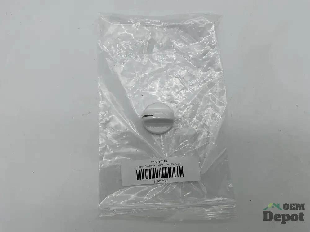 Boutons de commande de brûleur pour cuisinière Frigidaire, blancs 318017110