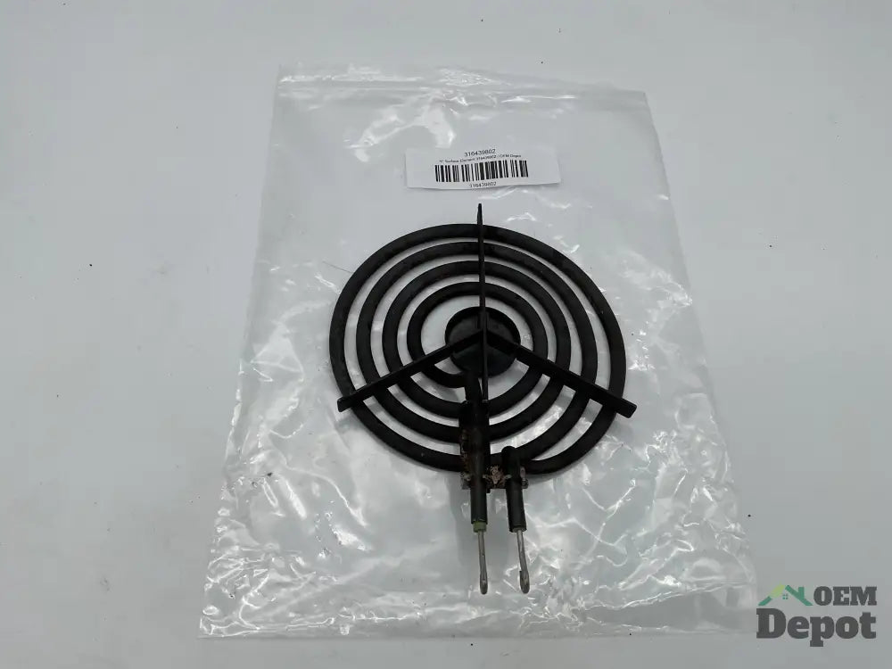 Élément de surface à serpentin pour cuisinière Frigidaire 6" 316439802