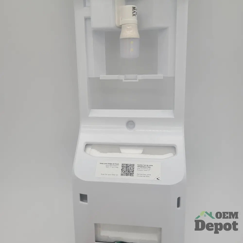 Boîtier de commande pour réfrigérateur Frigidaire avec faisceau de câblage (5304522338), interrupteur de porte/lumière (5304520495) ainsi que douille et ampoule LED (5304522315) - Numéro de pièce du boîtier 5304522329