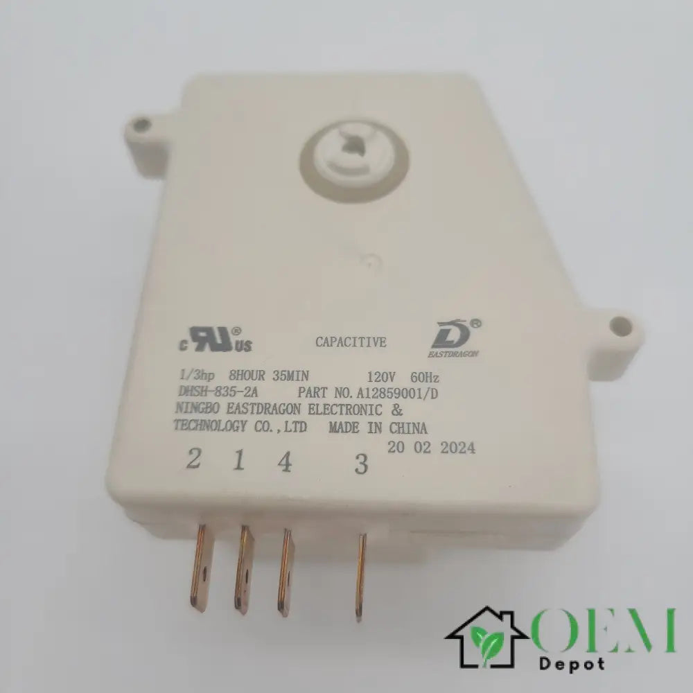 Frigidaire Refrigerator Timer Defrost 6HR 5304526183 (Replaces: 5304522331)
