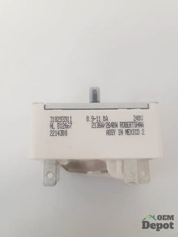 Interrupteur de brûleur à réglage infini pour cuisinière Frigidaire 318293911