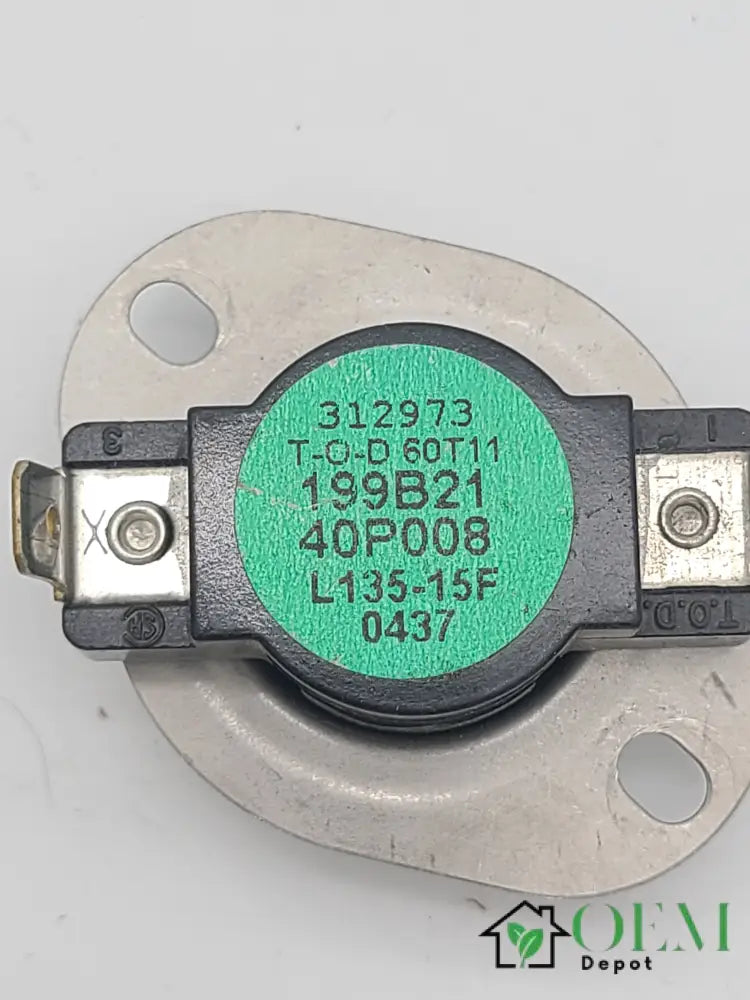 GE Dryer Thermostat (T-O-D 60T11 199B2140P008) 312973