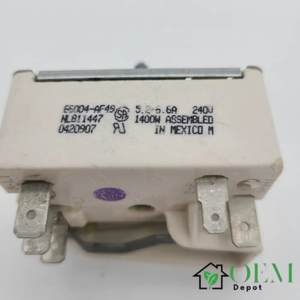 GE Electric Range Burner Unit Infinite Switch 66004-af64