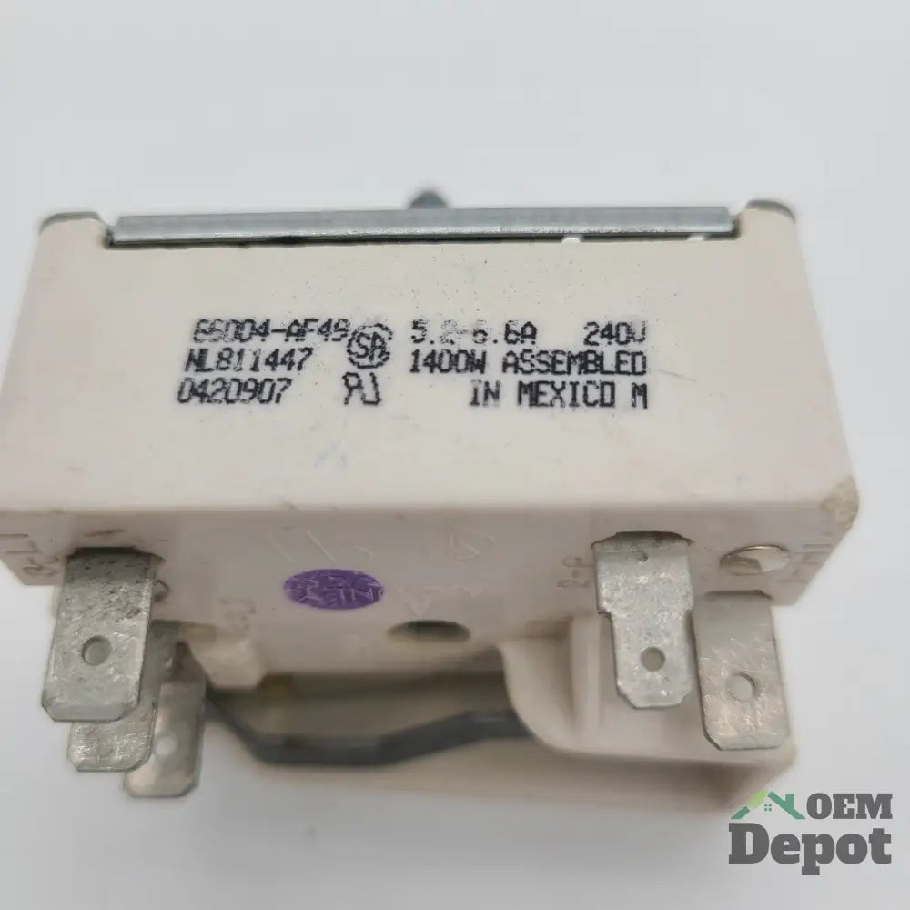 Commutateur à chaleur infinie pour élément de cuisinière électrique GE 66004-af64