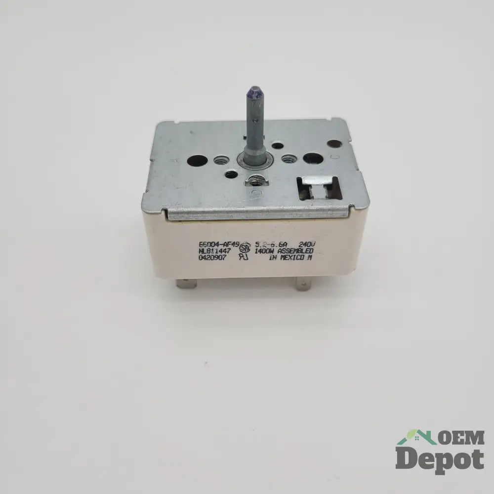 Commutateur à chaleur infinie pour élément de cuisinière électrique GE 66004-af64