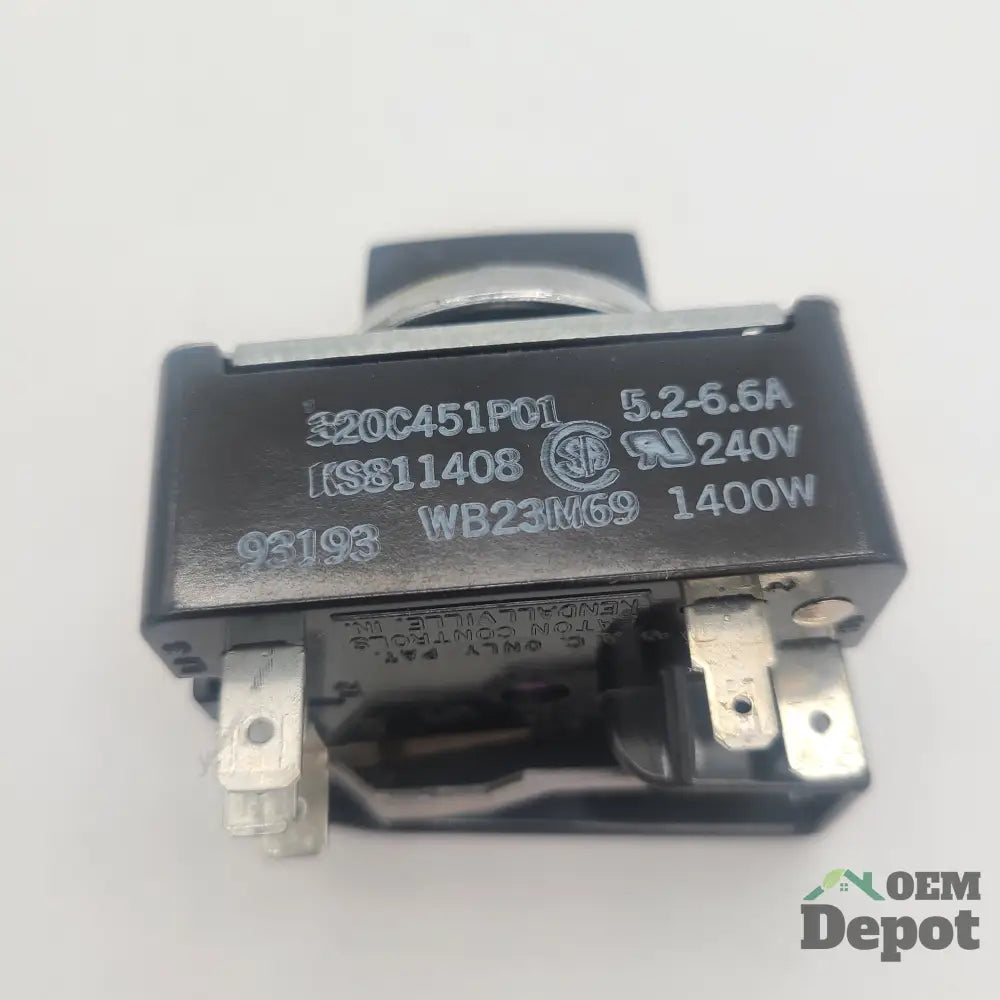 Commutateur de cuisinière GE WB23M69 WB23M83