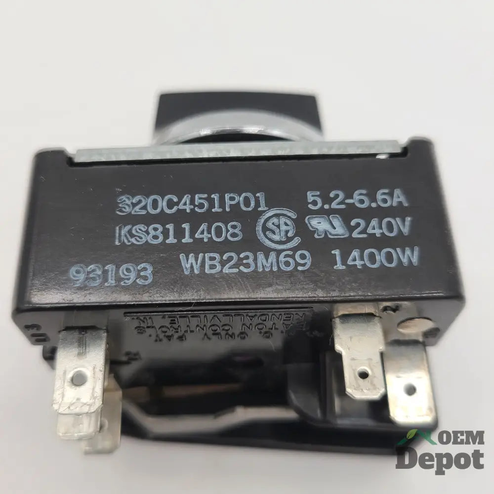 Commutateur infini pour cuisinière GE WB23M69 WB23M83