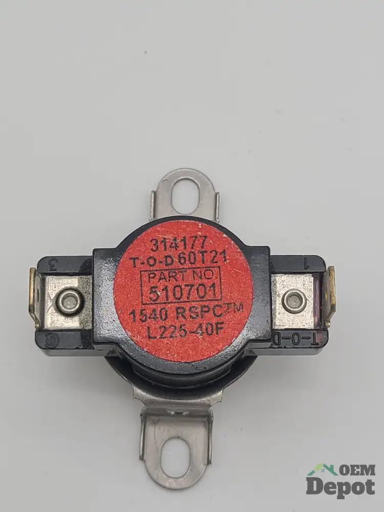 Thermostat de sécheuse Speed Queen d'origine 510701