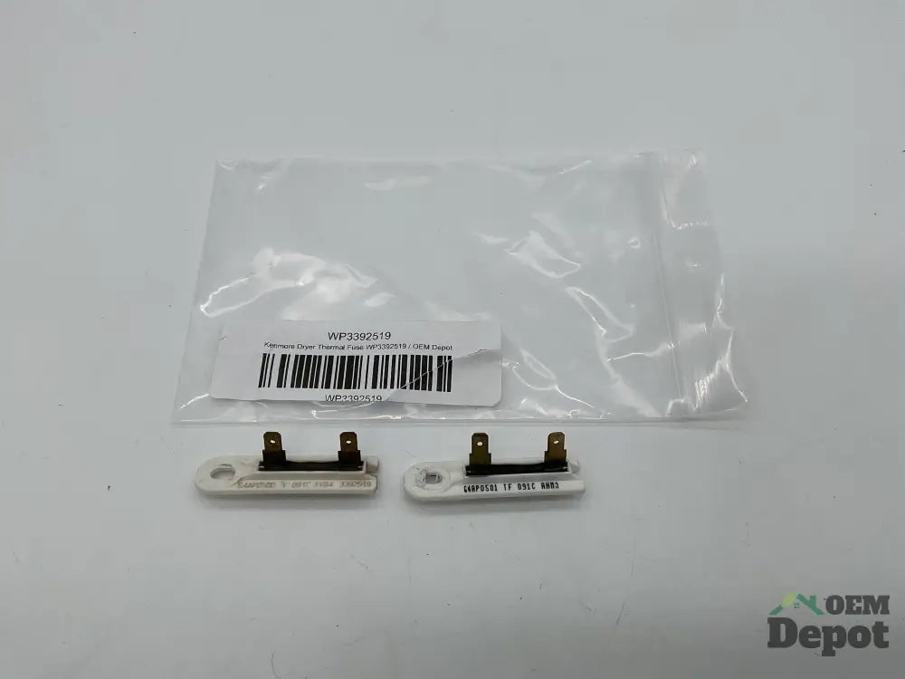 Lot de 2 fusibles thermiques pour sèche-linge Kenmore WP3392519