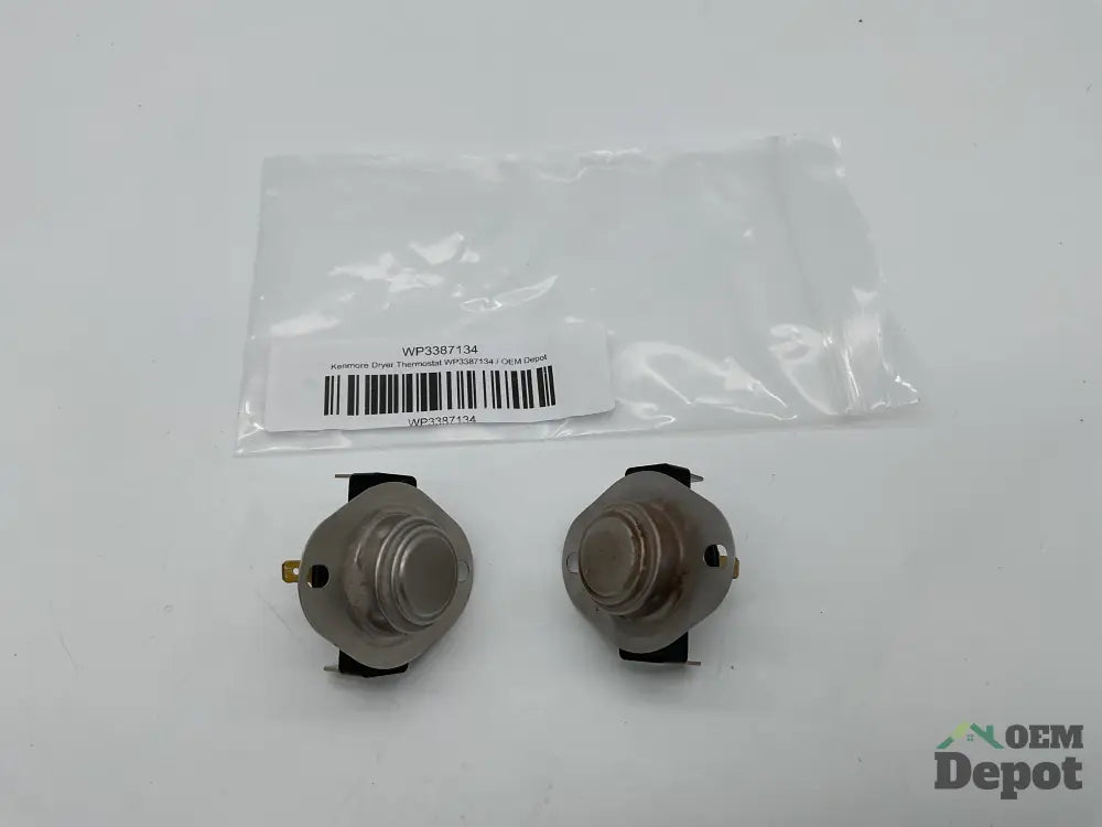 Ensemble de 2 thermostats pour sécheuse Kenmore WP3387134
