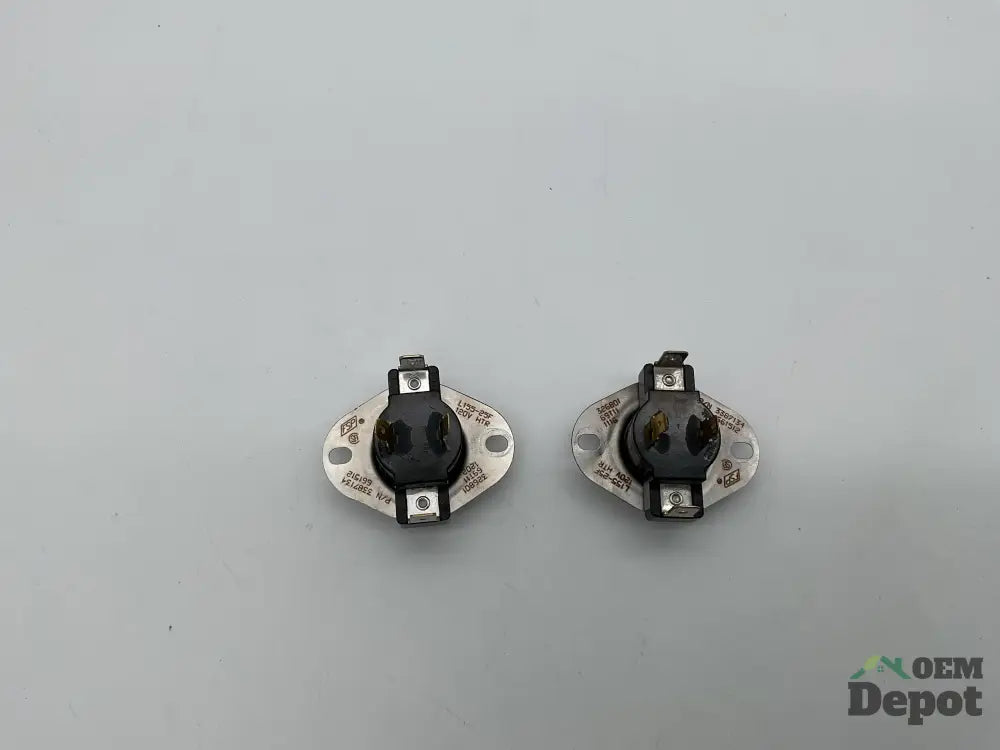 Ensemble de 2 thermostats pour sécheuse Kenmore WP3387134