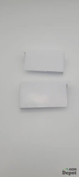 Kit de cache-charnière de congélateur pour réfrigérateur Kenmore Elite (x2) 3550JA2264A-2