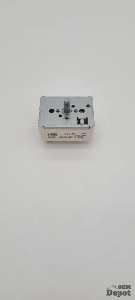 Interrupteur d'élément de surface pour cuisinière Kenmore Frigidaire 316436000 OEM, petit brûleur de 6 po