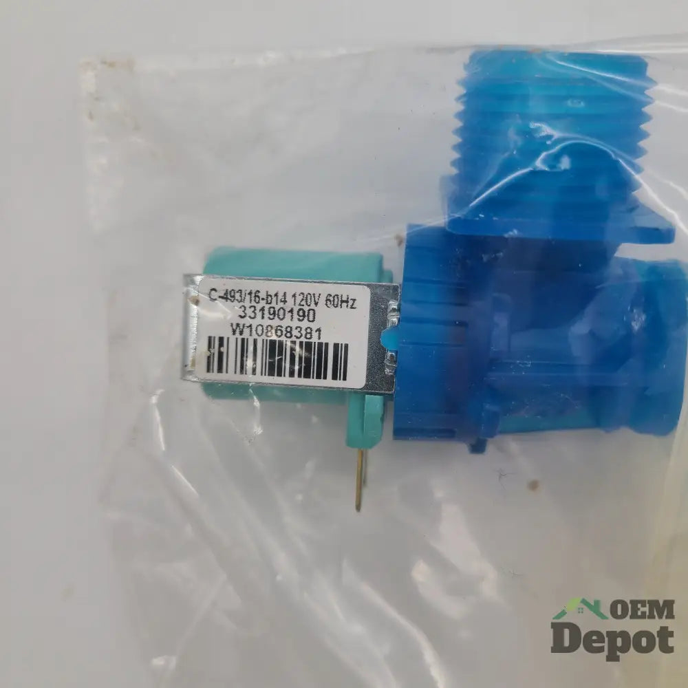 Électrovanne d'arrivée d'eau pour lave-linge Kenmore W10869799