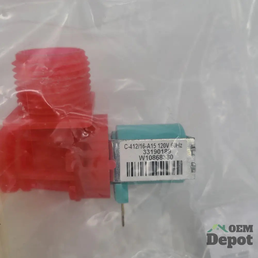 Électrovanne d'arrivée d'eau pour lave-linge Kenmore W10869799