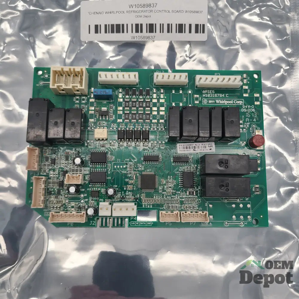 CARTE DE CONTRÔLE POUR RÉFRIGÉRATEUR KITCHENAID WHIRLPOOL W10589837