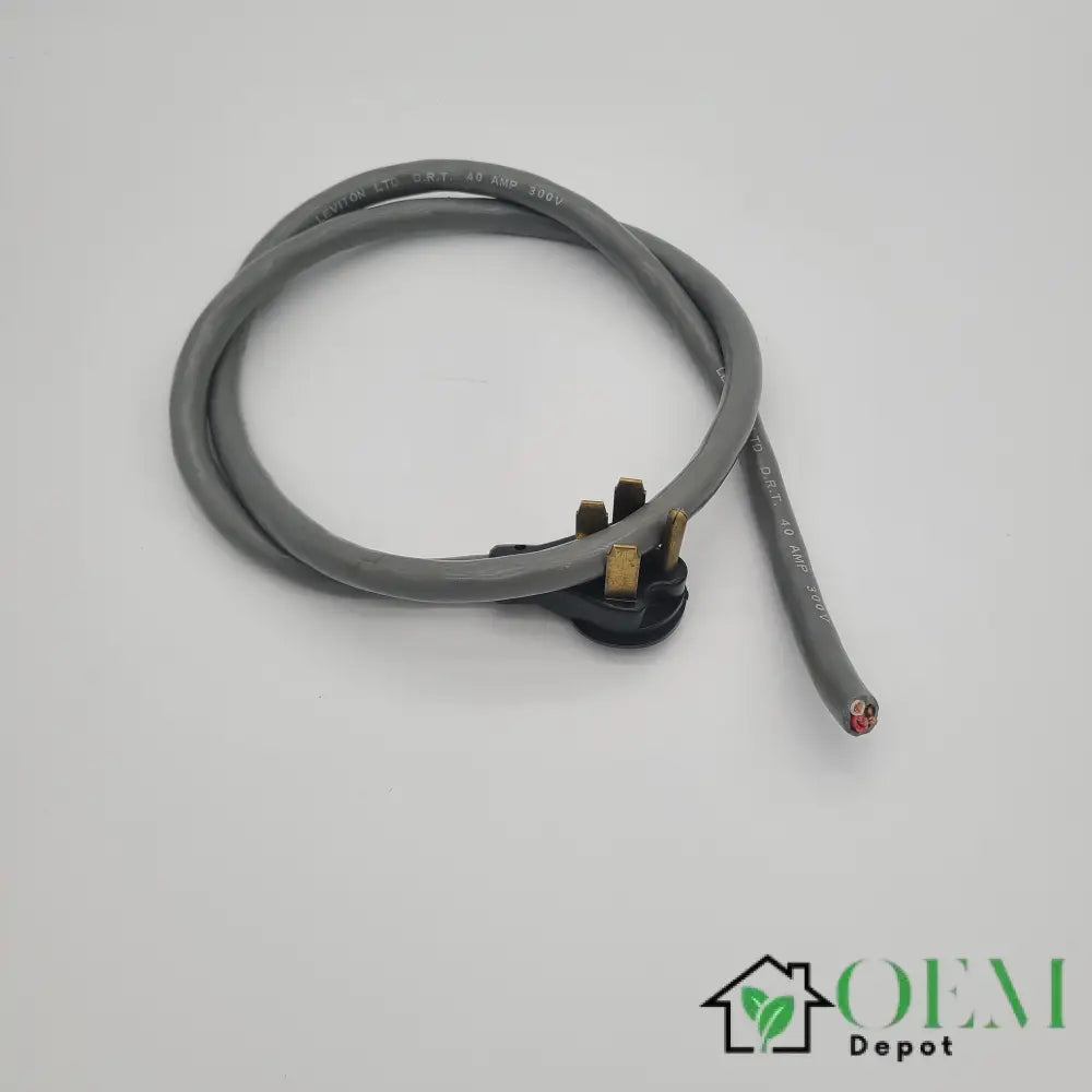 Leviton NEMA 14-50P Range / EV / Welder Power Cord 40A 300V 4-Prong Plug