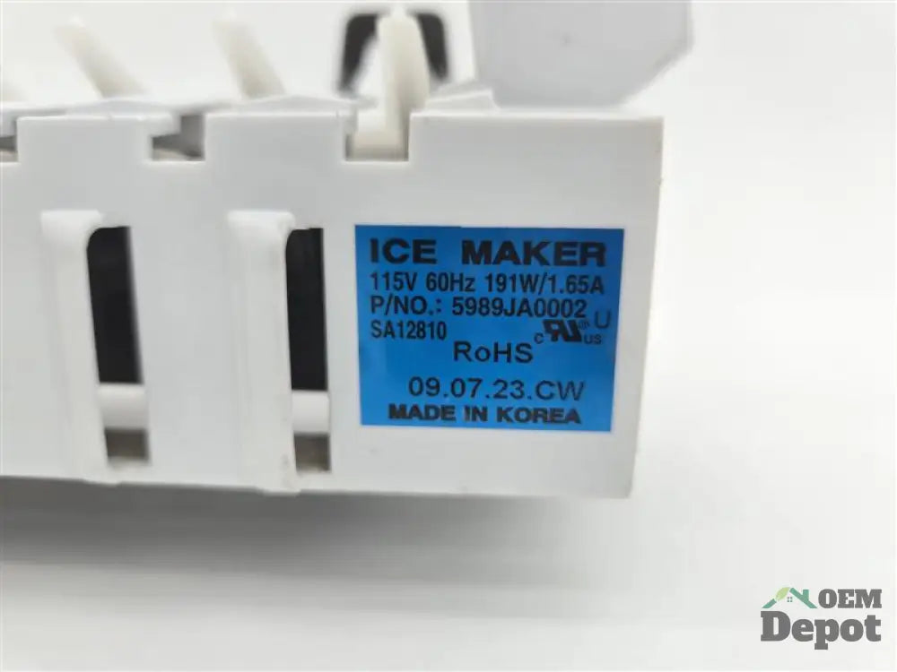 Machine à glaçons pour réfrigérateur LG 5989JA0002