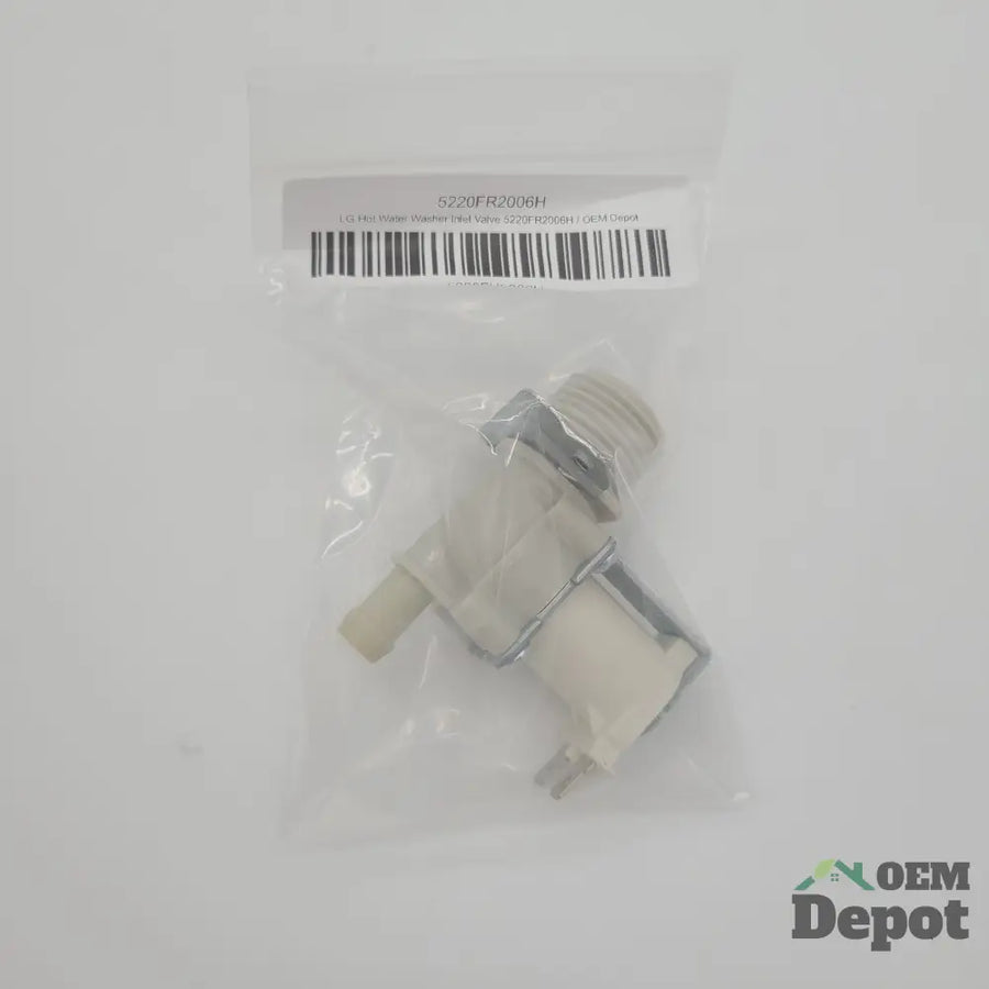 Électrovanne d'arrivée d'eau chaude pour lave-linge LG 5220FR2006H